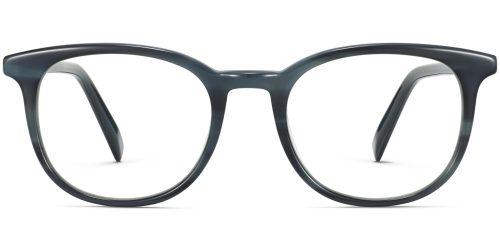 Durand Wide Eyeglasses in Striped Pacific (Non-Rx)