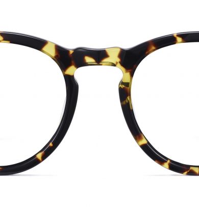 Hayes Wide Eyeglasses in Mesquite Tortoise (Non-Rx)