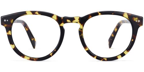 Hayes Wide Eyeglasses in Mesquite Tortoise (Non-Rx)