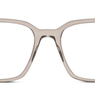 Hughes Wide Eyeglasses in Smoky Quartz Crystal (Non-Rx)