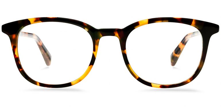 Durand Wide Eyeglasses in Woodland Tortoise (Non-Rx)