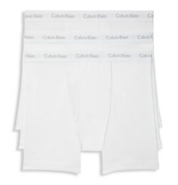Big & Tall Calvin Klein 3-pk Boxer Briefs - White