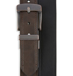Big & Tall Levi's Bridle Reversible Casual Belt - Brown/Black