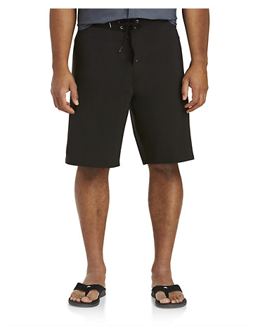 Big & Tall O'Neill Hyperfreak S-Seam Board Shorts - Black