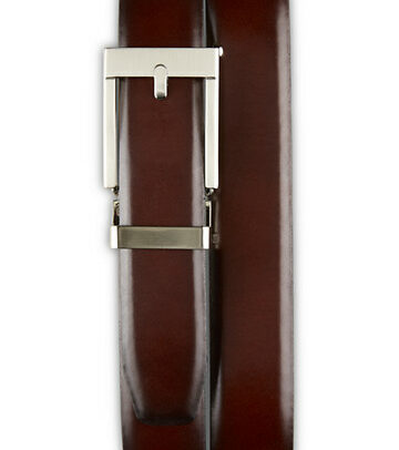 Big & Tall Rochester Exact-Fit Leather Belt - Brown