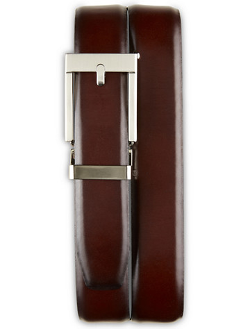 Big & Tall Rochester Exact-Fit Leather Belt - Brown