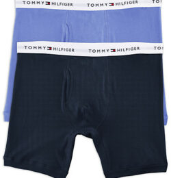 Big & Tall Tommy Hilfiger 2-Pk Boxer Briefs - Blue/Navy