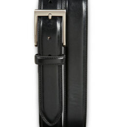 Big & Tall Tommy Hilfiger Leather Dress Belt - Black