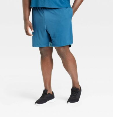 Men's Big Mesh Shorts 8.5" - All in Motion Blue 2