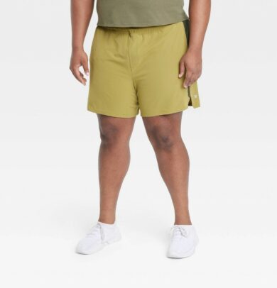 Men's Big Trail Shorts 6" - All in Motion Olive 2, Green