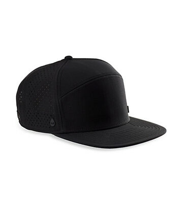 Big & Tall Melin Hydro Trenches Icon Flat Cap - Black