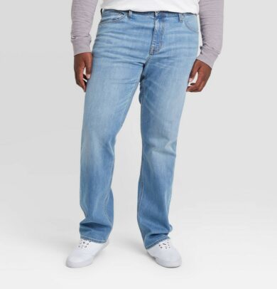 Men's Big & Tall Skinny Fit Jeans - Goodfellow & Co™ Galaxy Blue 336