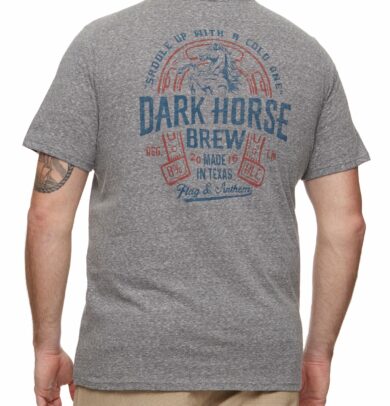 Men's Dark Horse Brew Tee Shirt Big & Tall | Athletic Fit | LT | Flag & Anthem