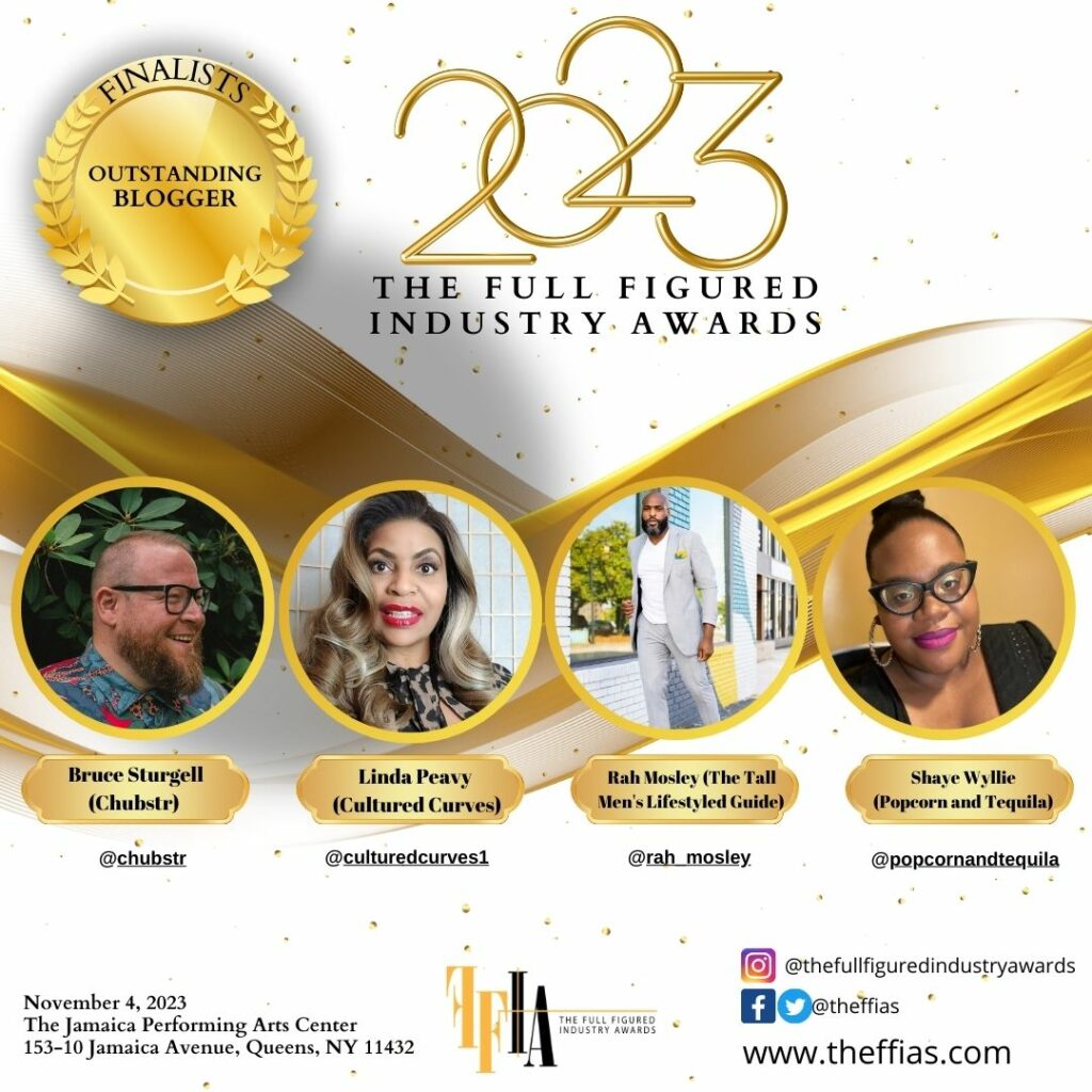 2023 Full Figured Industry Awards Best Blogger Nominees