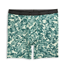 Big & Tall Harbor Bay Abstract Camo Performance Boxer Briefs - Bayberry