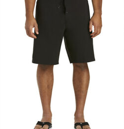 Big & Tall O'Neill Hyperfreak S-Seam Board Shorts - Black