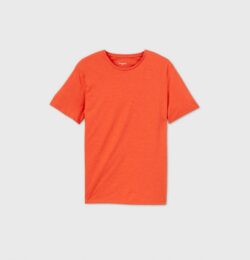 Men's Big & Tall Every Wear Short Sleeve T-Shirt - Goodfellow & Co™ Orange MT