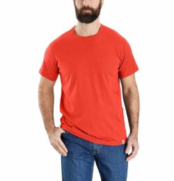 Carhartt Force Relaxed Fit Midweight Short-Sleeve T-Shirt | Cherry Tomato | L