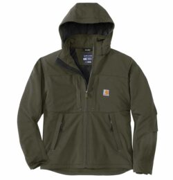 Carhartt Men's Super Dux Full Swing Relaxed Fit Insulated Jacket - 3 Warmest Rating | Moss |