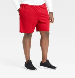 Men's Big Mesh Shorts 8.5" - All in Motion™ Red L