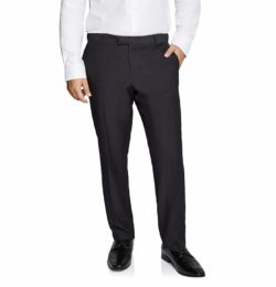 Johnny Bigg Big Tall Raymond Elastic Pants (Charcoal) Men's Clothing