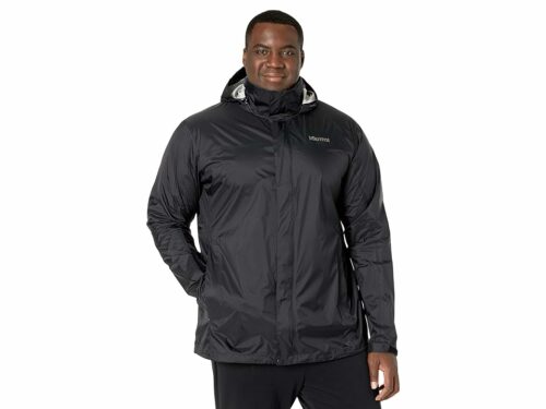 Marmot Big Tall PreCip(c) Eco Jacket (Black) Men's Clothing