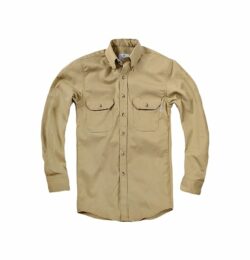 Tyndale FRC Big Tall Classic Work Shirt (Khaki) Men's Clothing