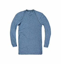 Tyndale FRC Big Tall Layer 1 Long Sleeve T-Shirt (Heather Blue) Men's Clothing