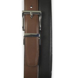 Big & Tall Polo Ralph Lauren Reversible Leather Belt - Black