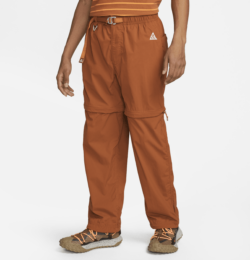 Men's Nike ACG Zip-Off Trail Pants in Brown, Size: L | DX6646-246
