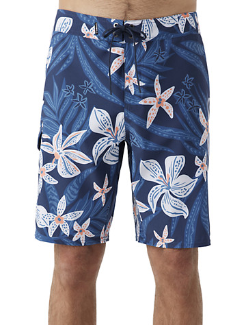 Big & Tall O'Neill Lennox Floral Print Board Shorts - Navy