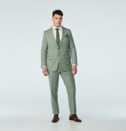 Indochino Men's Custom Harrogate Sage Green Suit Wool/Cashmere