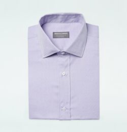 Indochino Men's Custom Helmsley Oxford Lavender Purple Shirt 100% Cotton