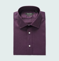 Indochino Men's Custom Hyde Plum Purple Shirt 100% Cotton