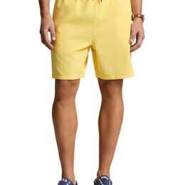 Big & Tall Polo Ralph Lauren Traveler Swim Trunks - Oasis Yellow