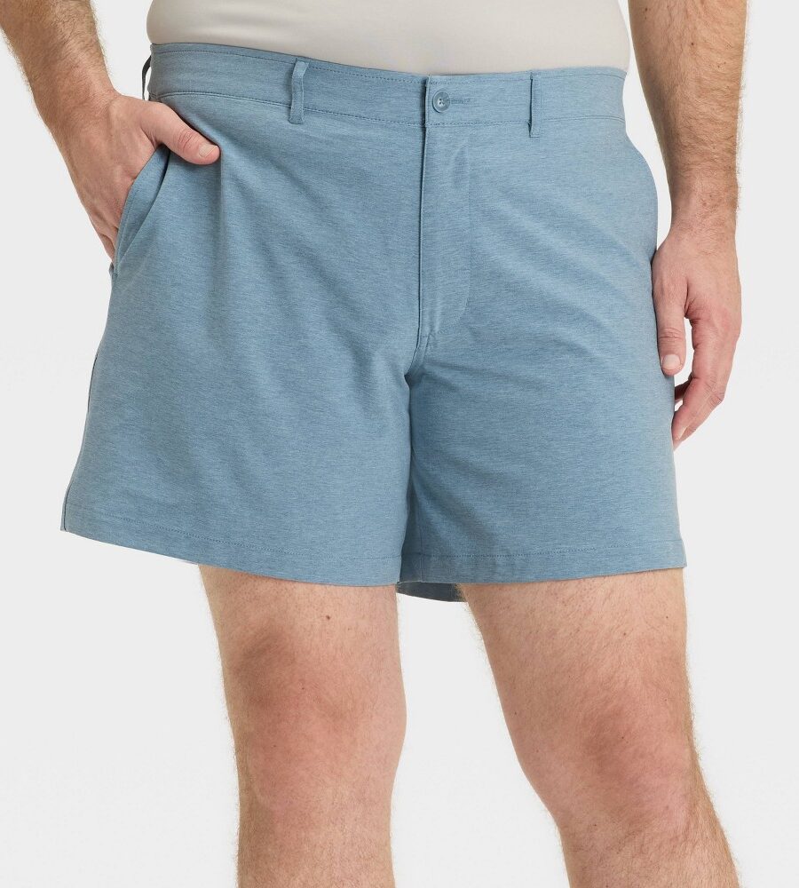Men's Big & Tall 7'' Hybrid Swim Shorts - Goodfellow & Co™ Blue 44